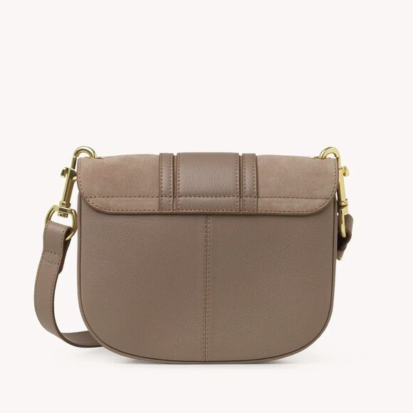SEE BY CHLOE Hana shoulder bag, grained and suede cowhide with adjustable strap - Picture 2 of 11